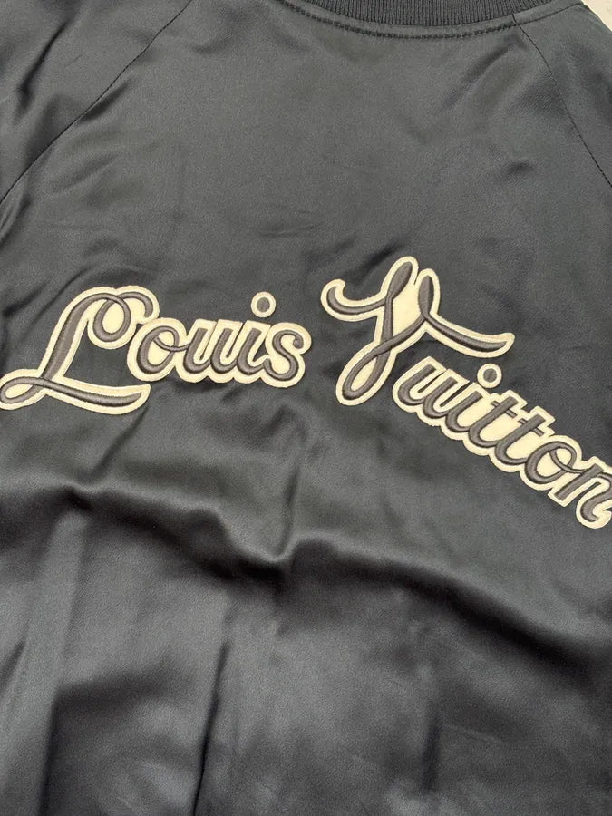 SS2009 Louis Vuitton Navy Teddy Light Jacket OJKZsNb 8
