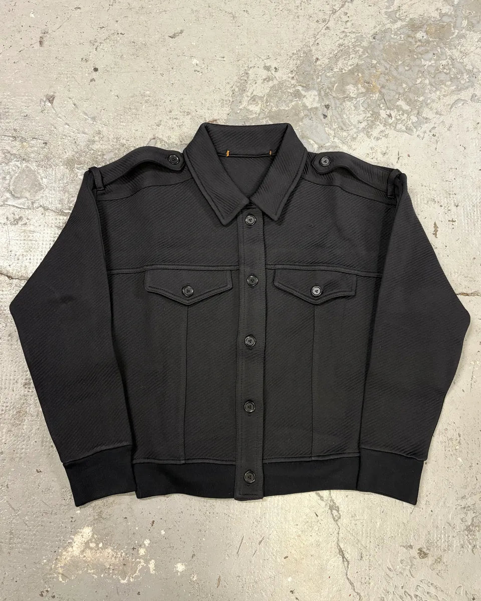 Louis Vuitton Navy Uniform Bomber Jacket (M) QRlmCyp 0