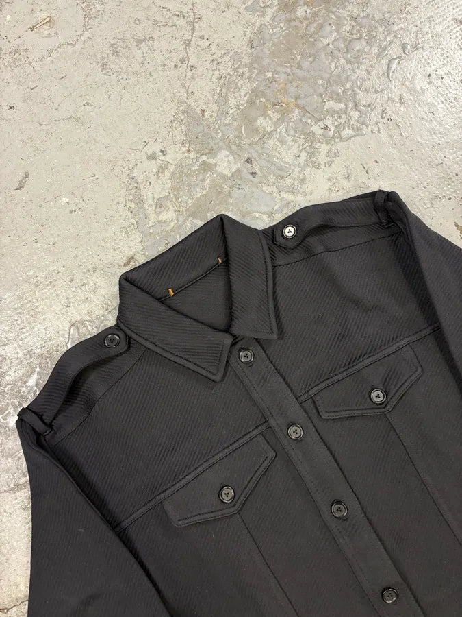 Louis Vuitton Navy Uniform Bomber Jacket (M) QRlmCyp 3