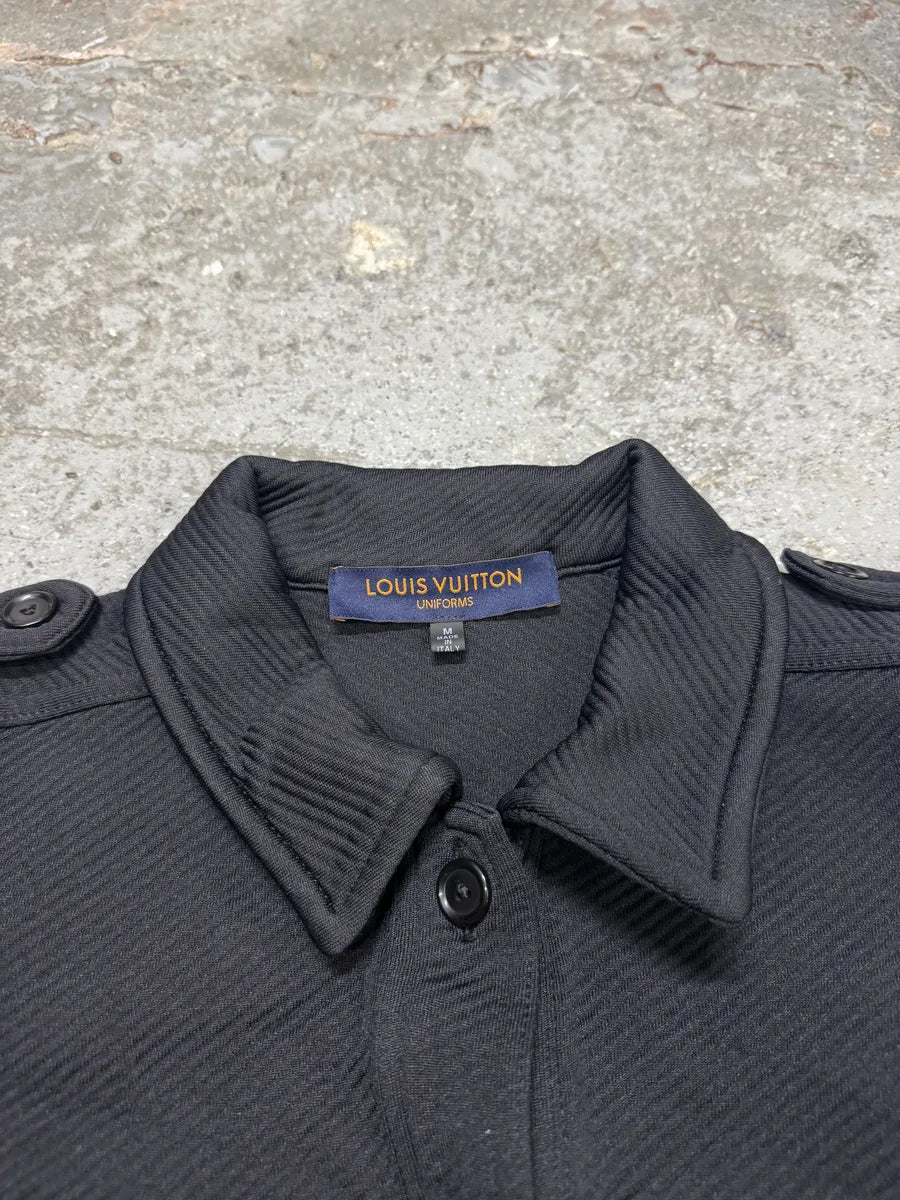 Louis Vuitton Navy Uniform Bomber Jacket (S/M) 4