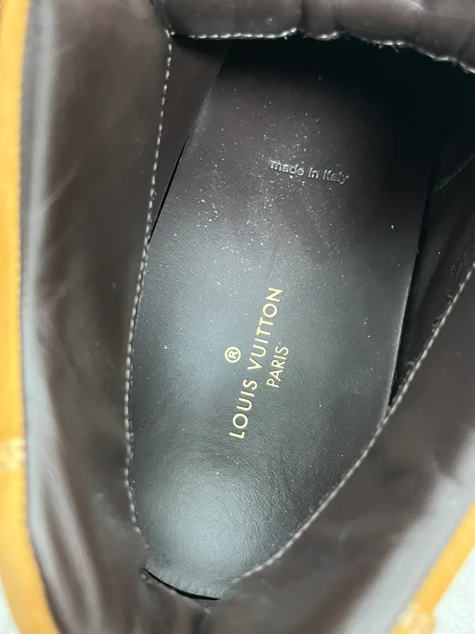 Louis Vuitton Oberkampf Beige Wheat Nubuck Boots RgQQFsH 8