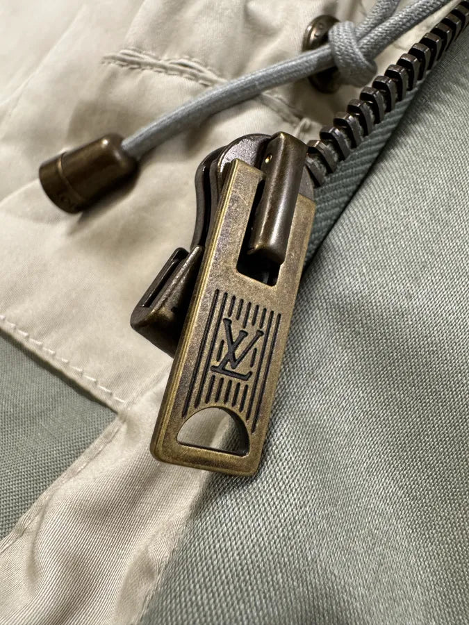 Louis Vuitton Olive Parka Army Jacket (L) VFRJgKJ 10