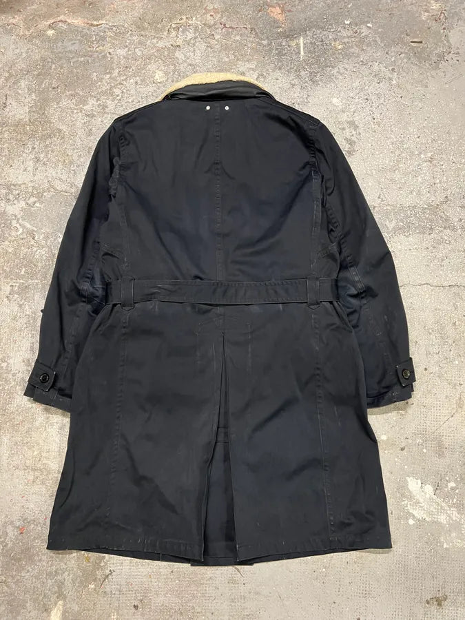 Louis Vuitton Pure Navy Trench Coat ykSHiKS 2