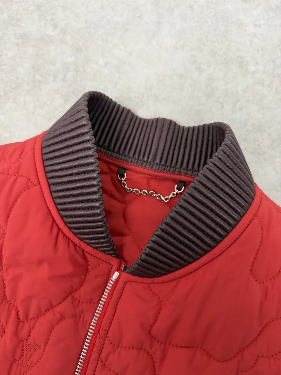 Louis Vuitton Red Abstract Camo Vest cfQXyxt 11