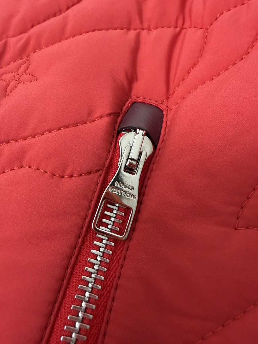 Louis Vuitton Red Abstract Camo Vest cfQXyxt 8