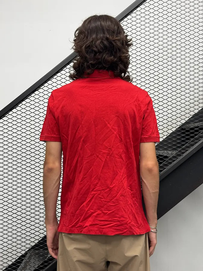 Louis Vuitton Red Minimalist Logo Polo nQeIEUc 3