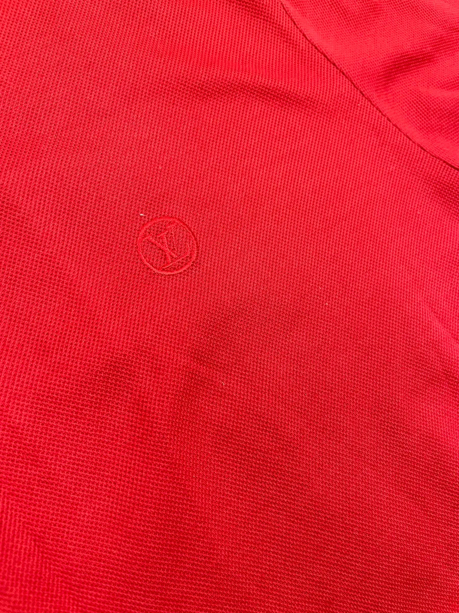 Louis Vuitton Red Minimalist Logo Polo nQeIEUc 1