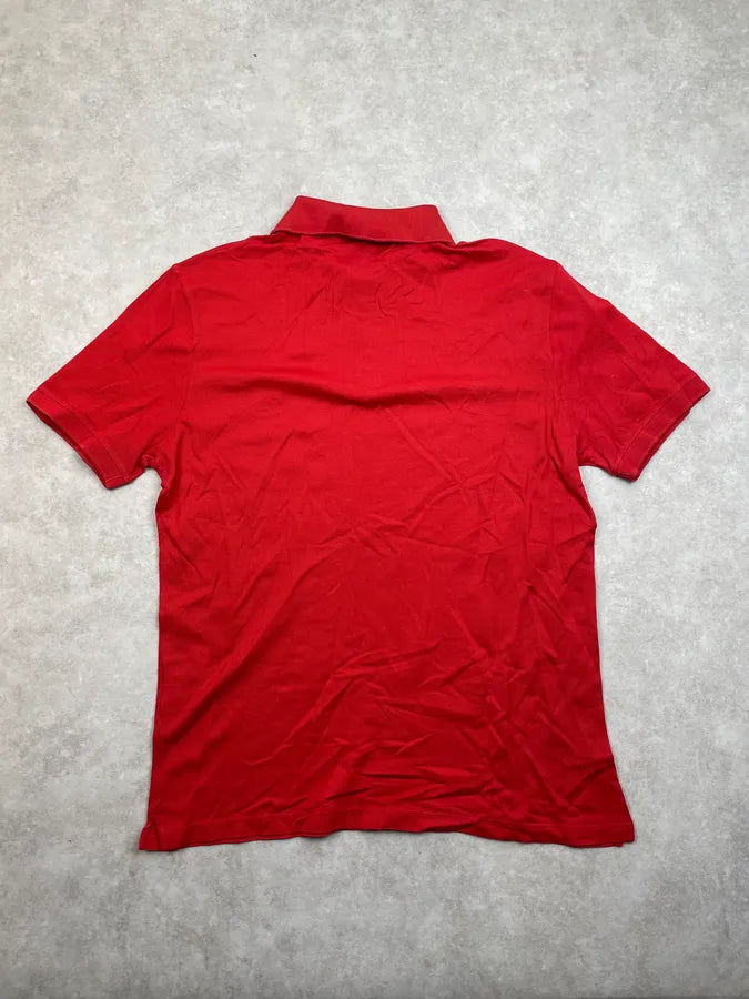 Louis Vuitton Red Minimalist Logo Polo nQeIEUc 6