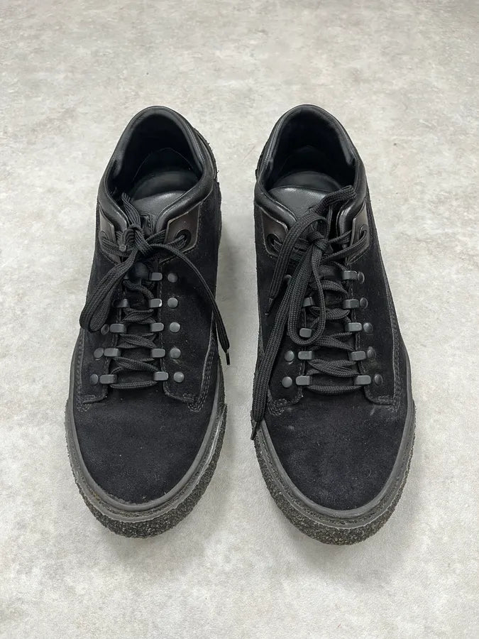 Louis Vuitton Runner Active Black Leather Monogram Sneakers RnKbSrB 1