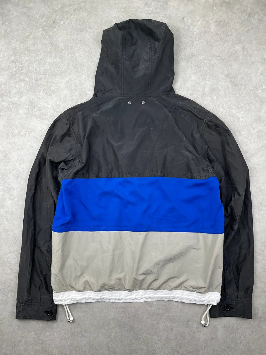Louis Vuitton Silk Triple Color Hooded Windbreaker Jacket xrhiOST 1