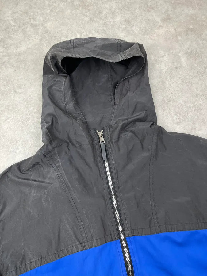 Louis Vuitton Silk Triple Color Hooded Windbreaker Jacket xrhiOST 5