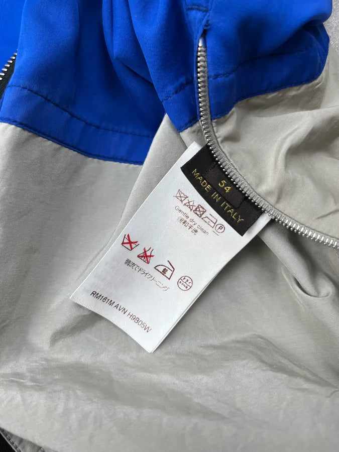 Louis Vuitton Silk Triple Color Hooded Windbreaker Jacket xrhiOST 9