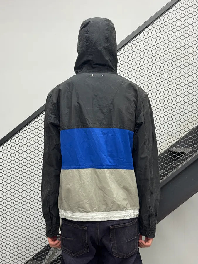 Louis Vuitton Silk Triple Color Hooded Windbreaker Jacket xrhiOST 3