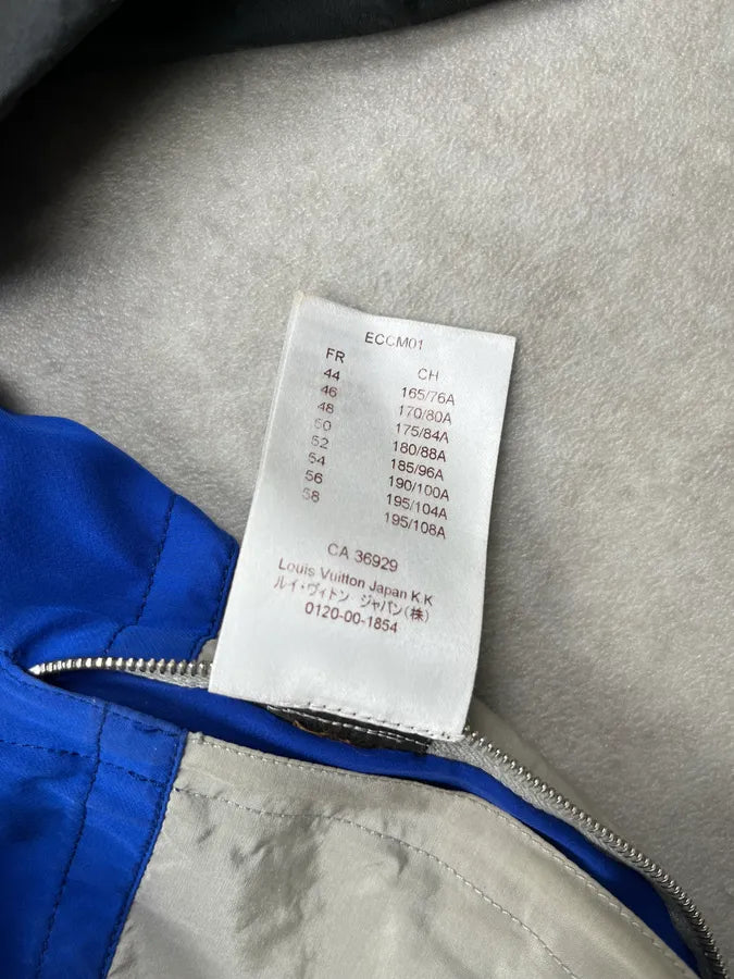 Louis Vuitton Silk Triple Color Hooded Windbreaker Jacket xrhiOST 10