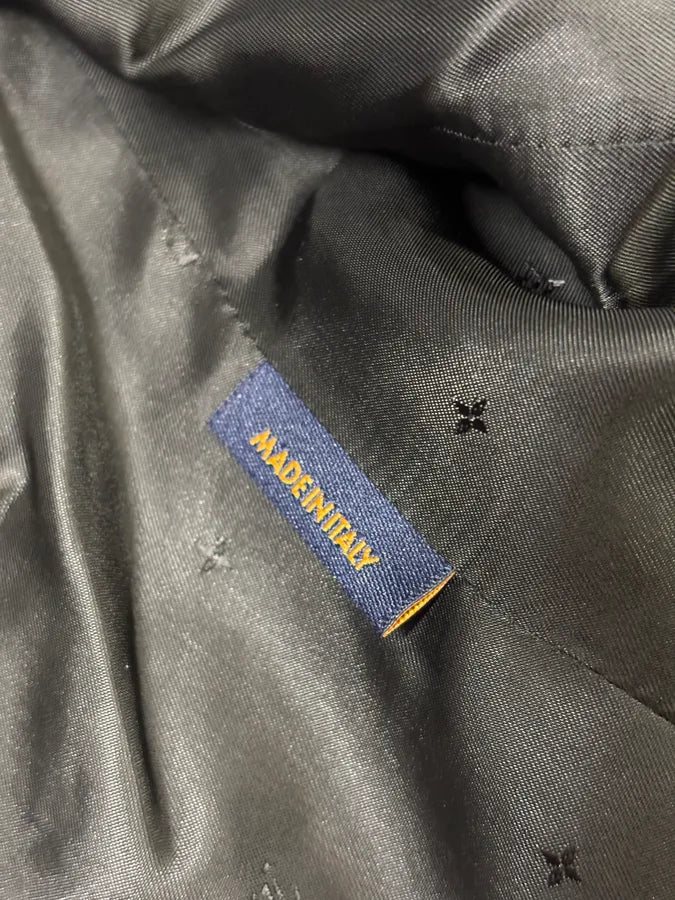 Louis Vuitton Striped Black Elegant Suit NmRocXQ 10