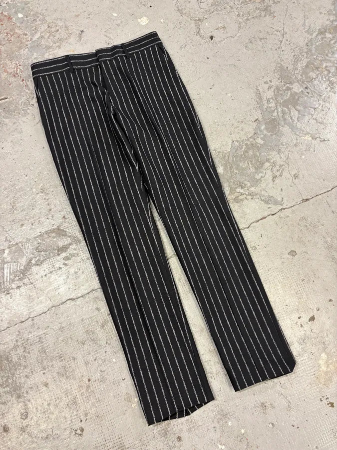 Louis Vuitton Striped Black Elegant Suit NmRocXQ 12