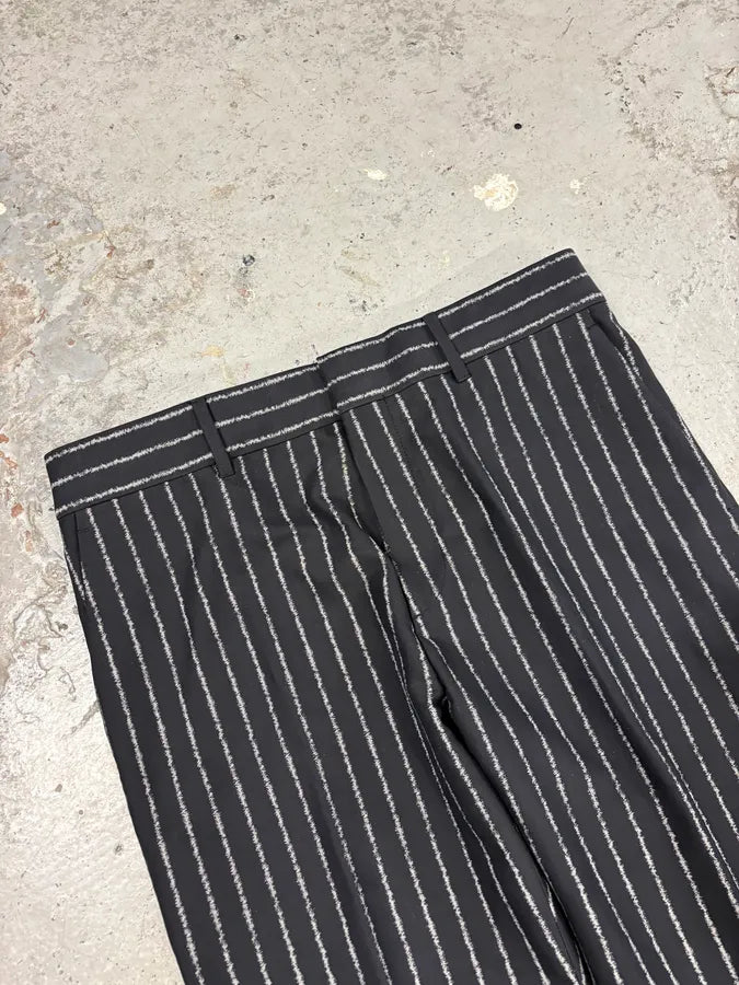 Louis Vuitton Striped Black Elegant Suit NmRocXQ 13