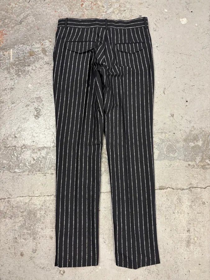 Louis Vuitton Striped Black Elegant Suit NmRocXQ 14