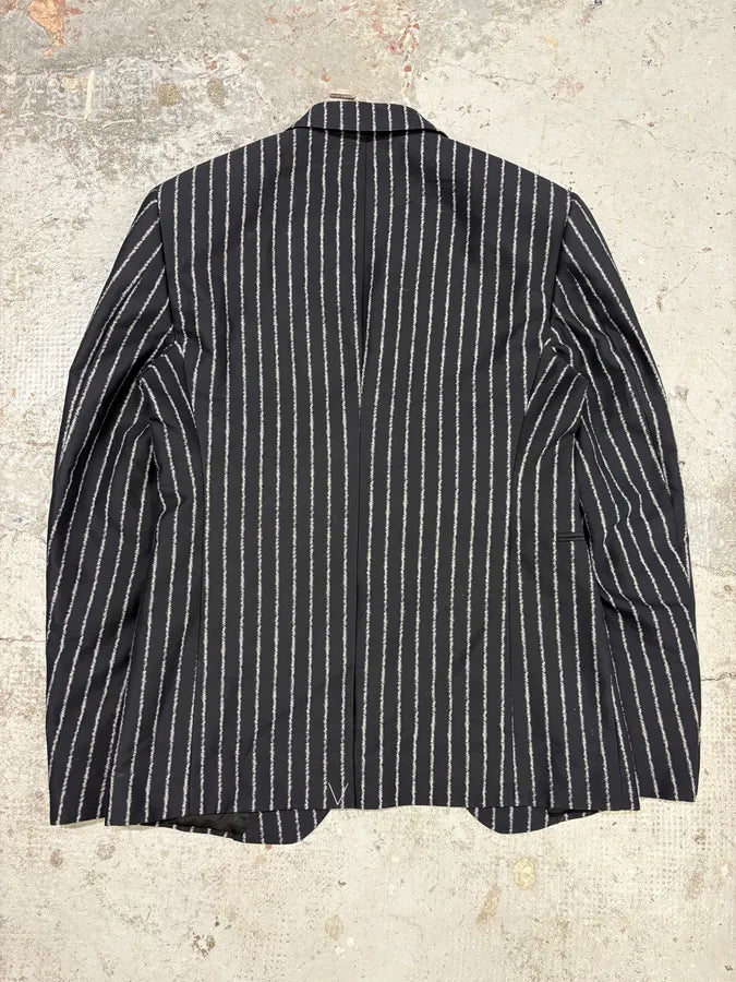 Louis Vuitton Striped Black Elegant Suit NmRocXQ 6