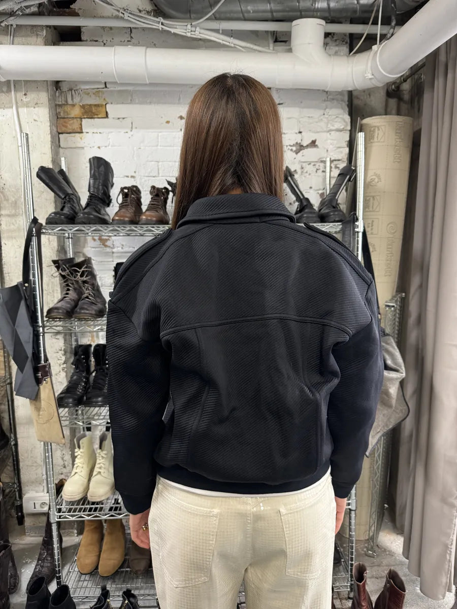 Louis Vuitton Uniform Dark Buttoned Jacket (L) RmsSHvd 1