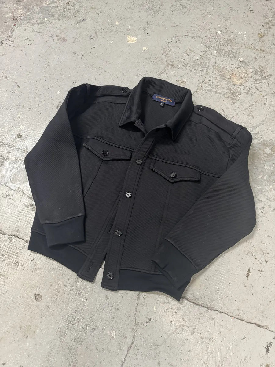 Louis Vuitton Uniform Dark Buttoned Jacket (L) RmsSHvd 3