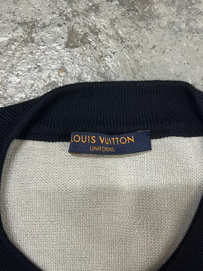 Louis Vuitton Uniform Navy Striped T-Shirt PdEkBmE 6