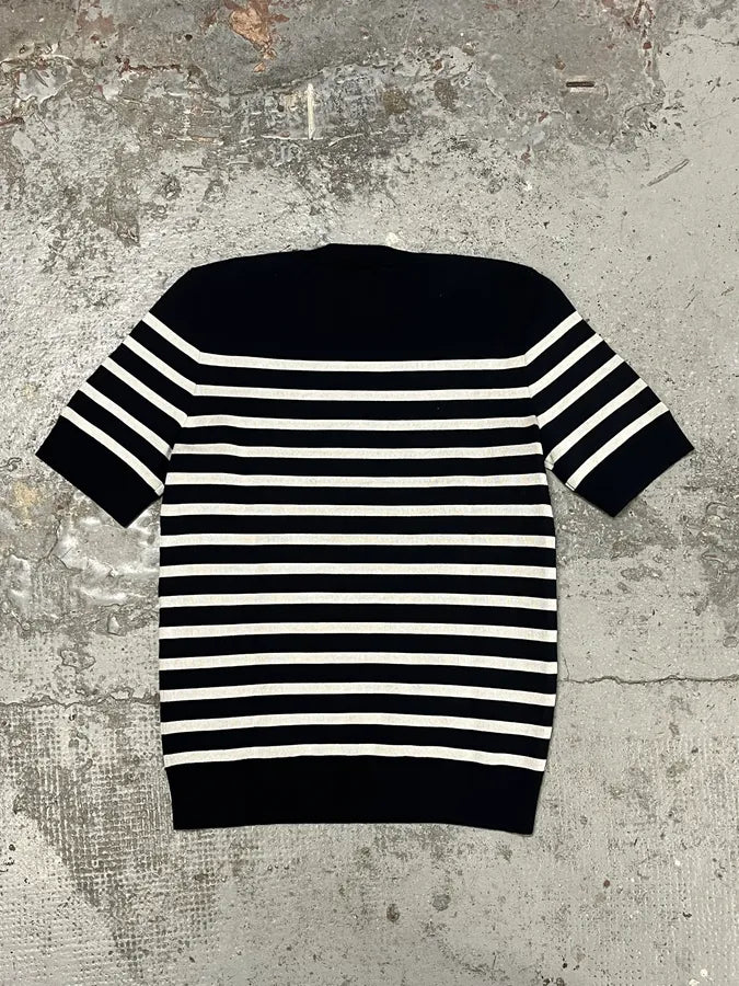 Louis Vuitton Uniform Navy Striped T-Shirt PdEkBmE 3