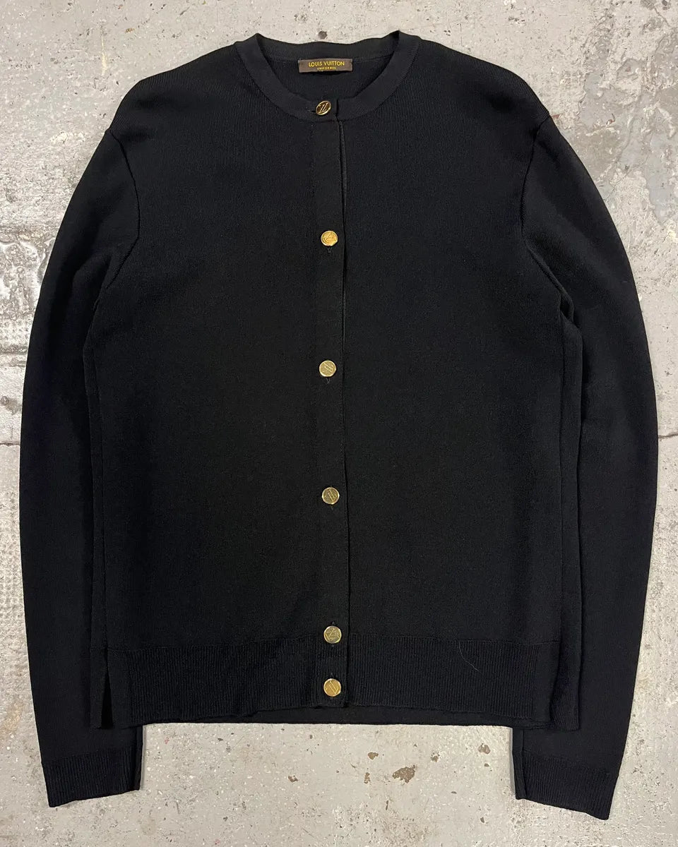 Louis Vuitton Uniformes Black Italian Cardigan aISuswj 0