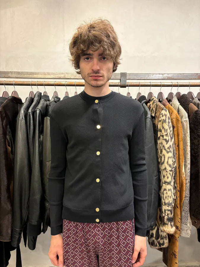 Louis Vuitton Uniformes Black Italian Cardigan aISuswj 2