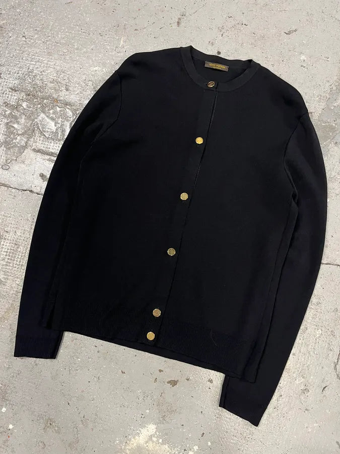 Louis Vuitton Uniformes Black Italian Cardigan aISuswj 4