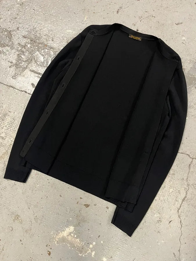 Louis Vuitton Uniformes Black Italian Cardigan aISuswj 5