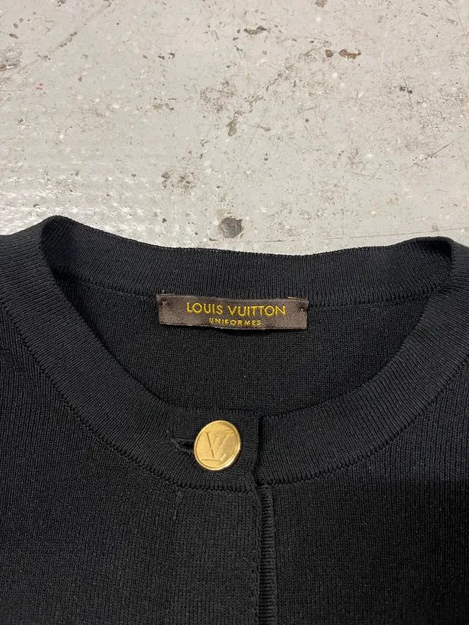 Louis Vuitton Uniformes Black Italian Cardigan aISuswj 7