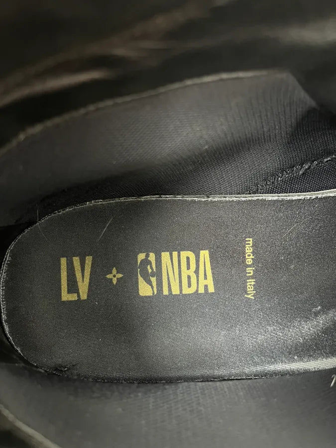 Louis Vuitton X NBA Black Leather Boots UEHCazW 7