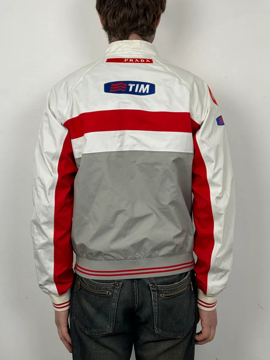 2003 Prada Luna Rossa Racing Challenge White Jacket fHljhPx 2