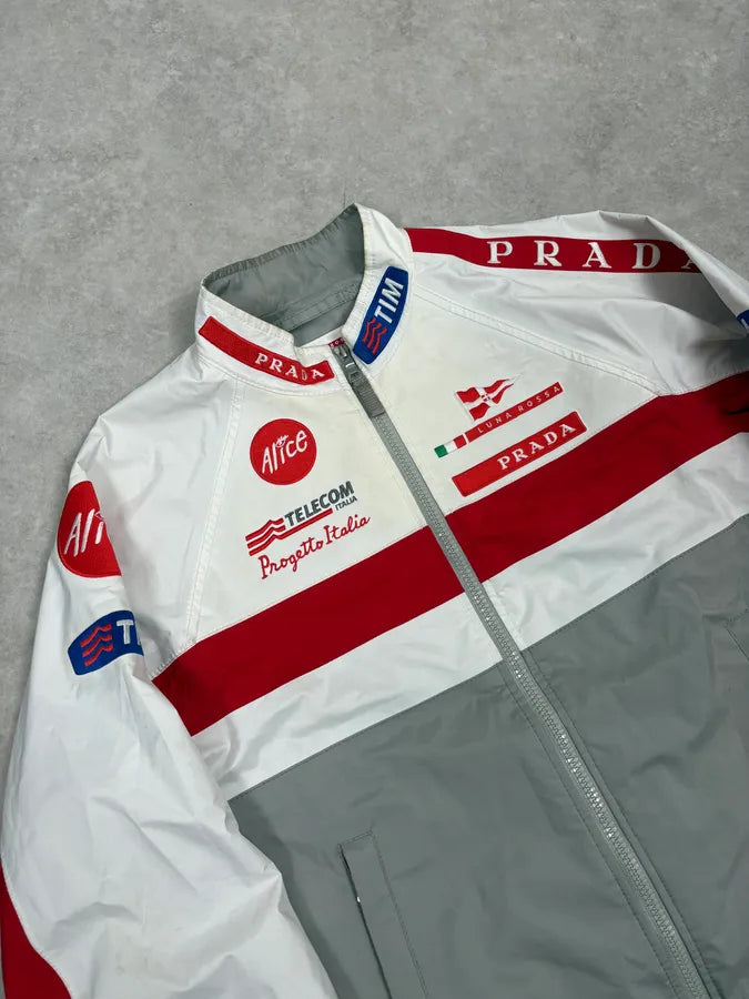 2003 Prada Luna Rossa Racing Challenge White Jacket fHljhPx 4