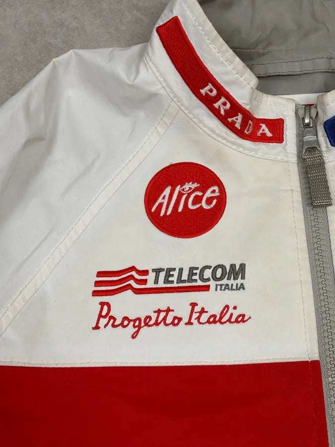 2003 Prada Luna Rossa Racing Challenge White Jacket fHljhPx 9