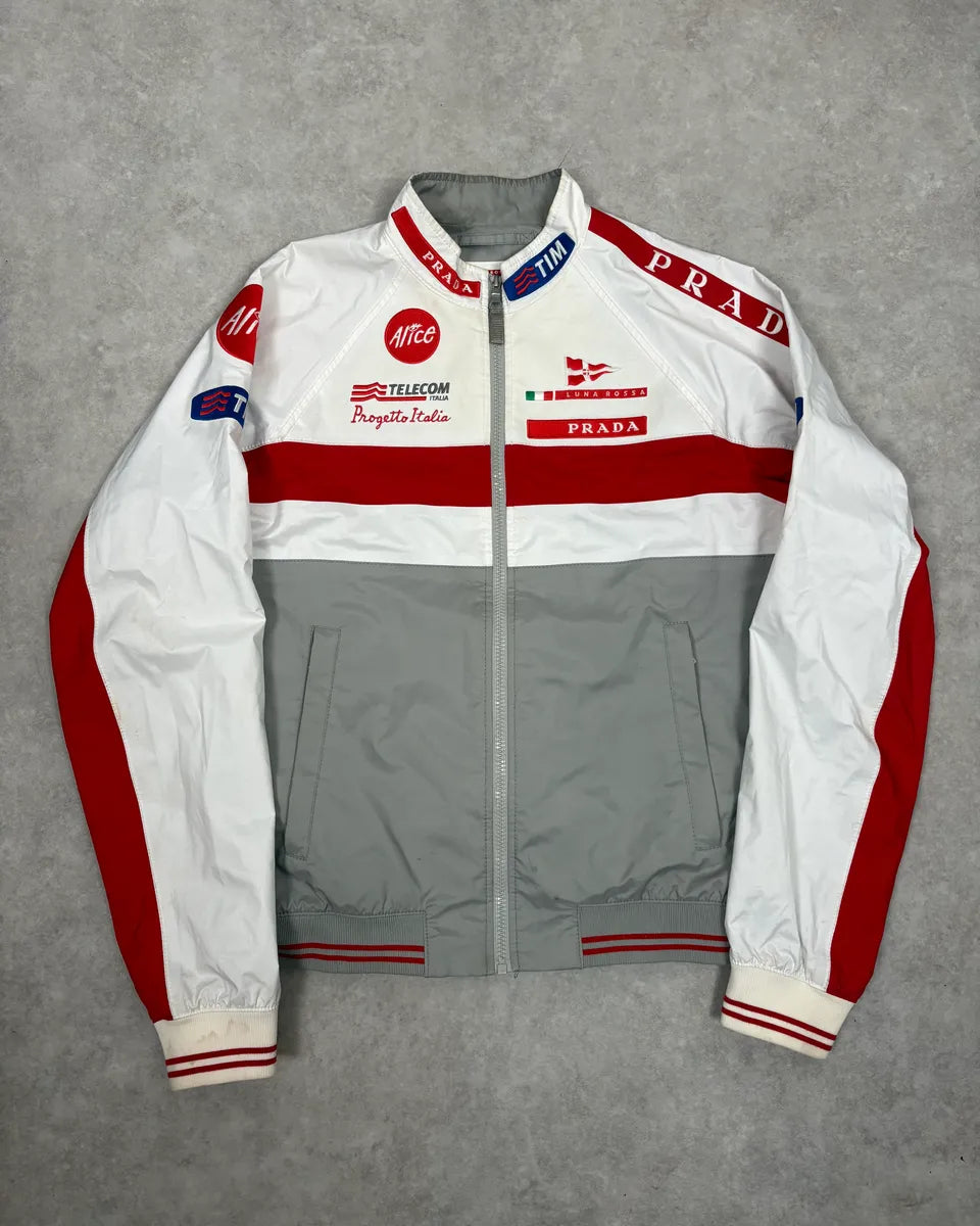 2003 Prada Luna Rossa Racing Challenge White Jacket fHljhPx 0