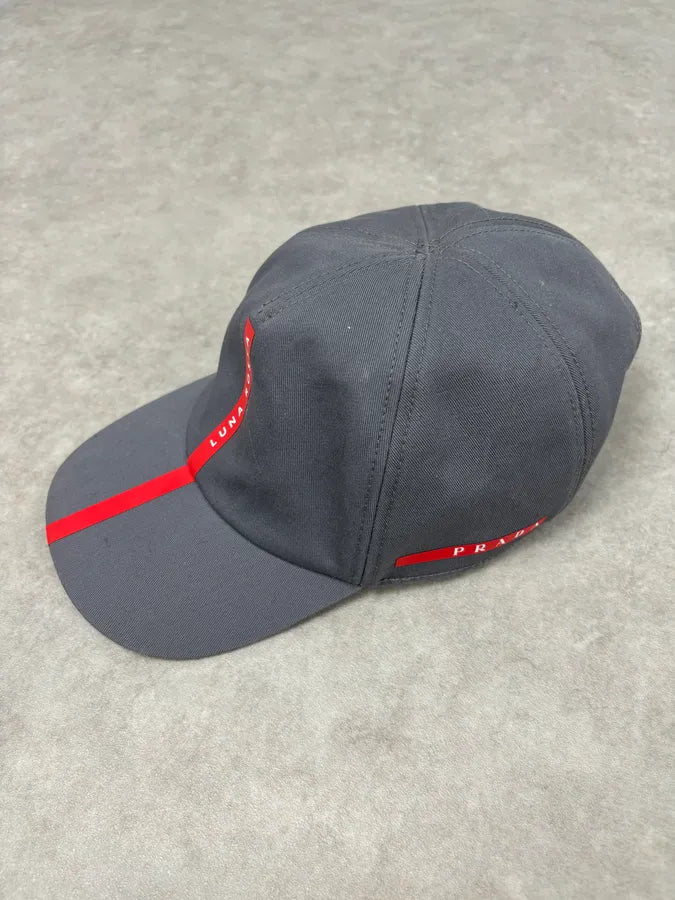 Prada Luna Rossa Grey Pirelli Racing Cap zLTvOTp 4