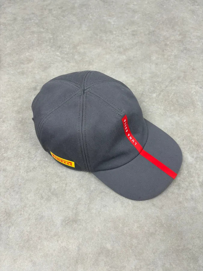 Prada Luna Rossa Grey Pirelli Racing Cap zLTvOTp 0