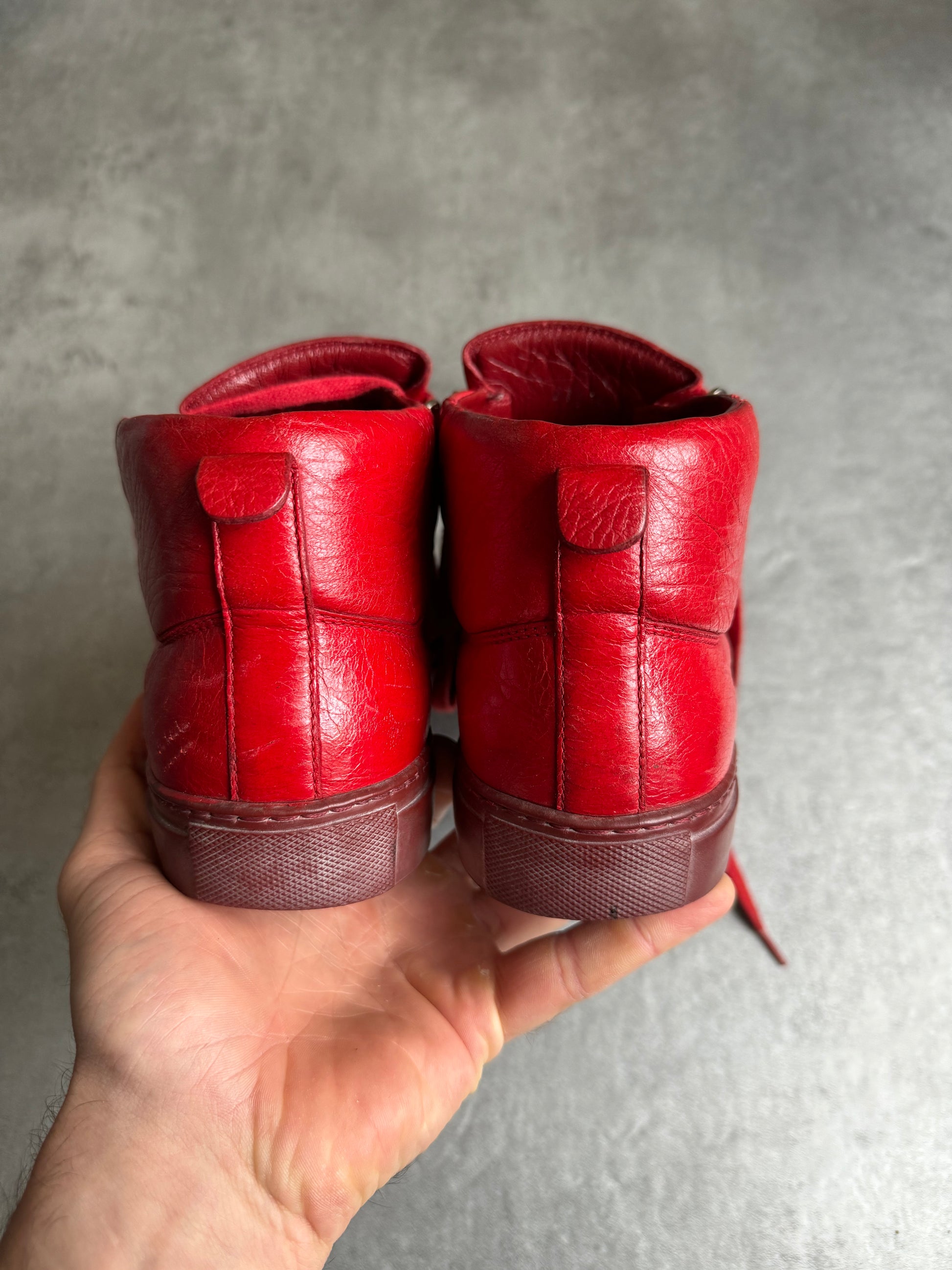 Balenciaga arena high womens red online