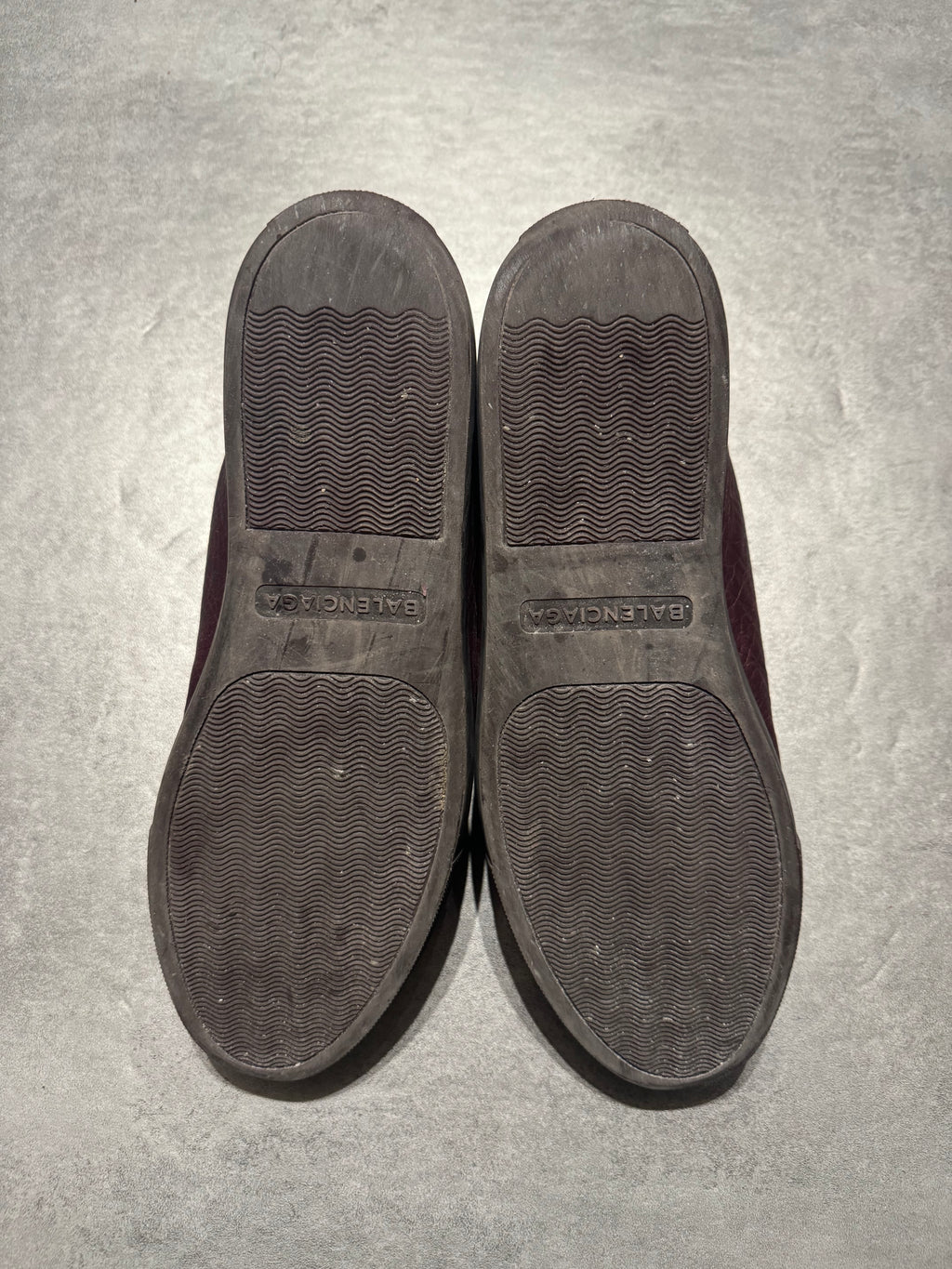 Balenciaga Arena Low Bordeaux Leather Shoes (45,5) - 4