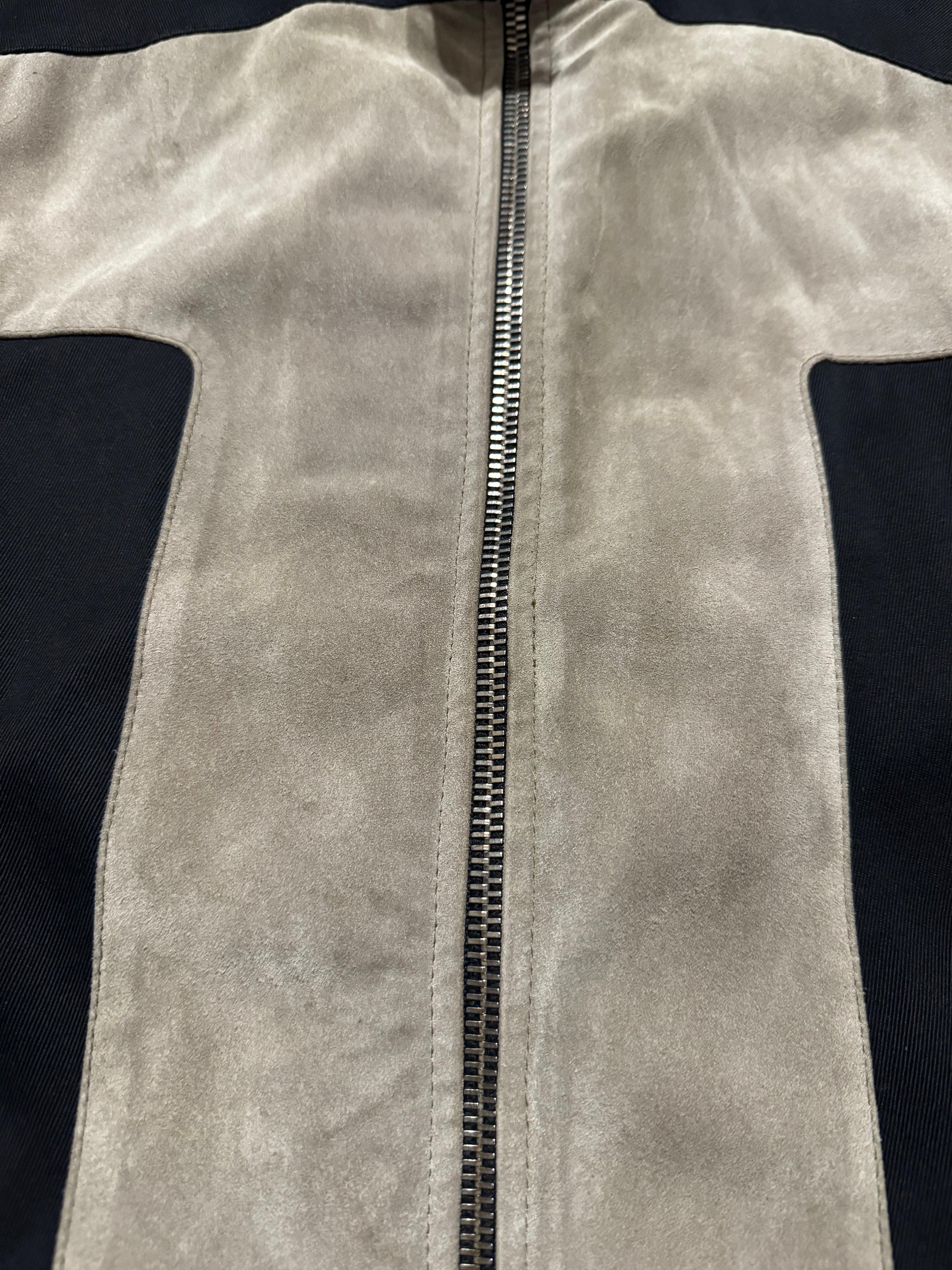 2000s Dolce & Gabbana Cross Suede Hybrid Architectural Jacket  (M) - 13