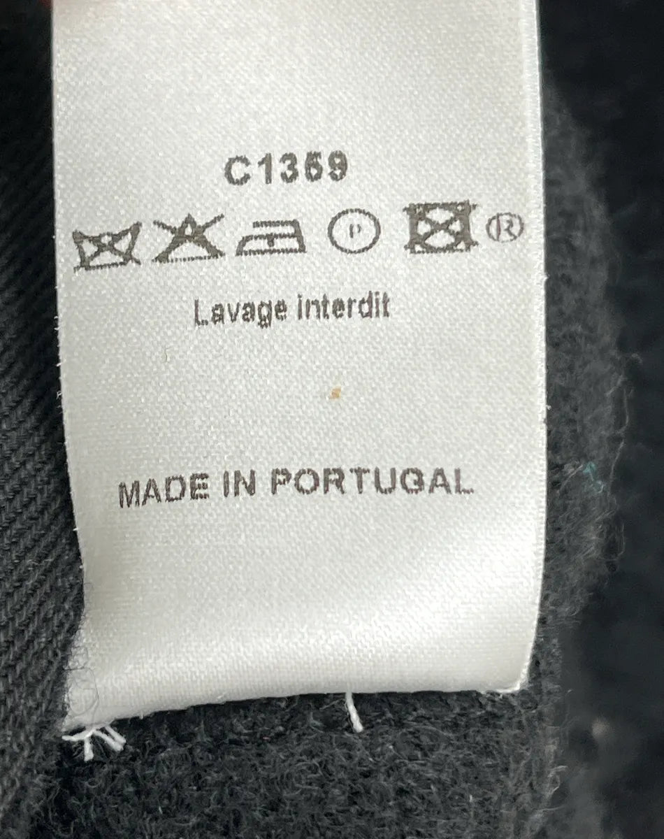 2000s Marithé + François Girbaud Dark Grey Wool Cropped Military Light Jacket mHLNTwVS 10