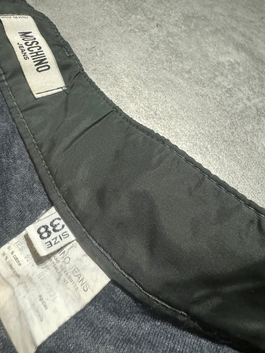 2000s Moschino Green Nylon Large Pants (L/XL) - 7