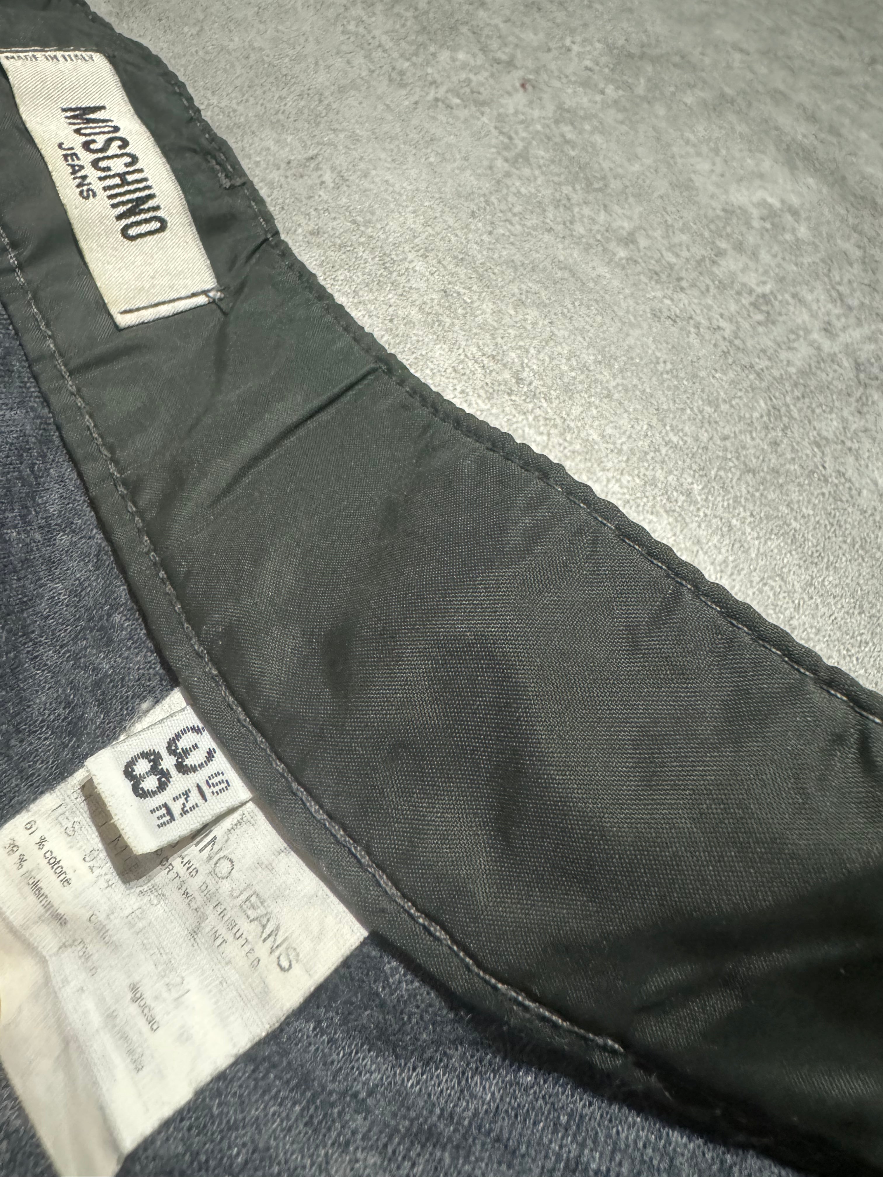 2000s Moschino Green Nylon Large Pants (L/XL) - 7