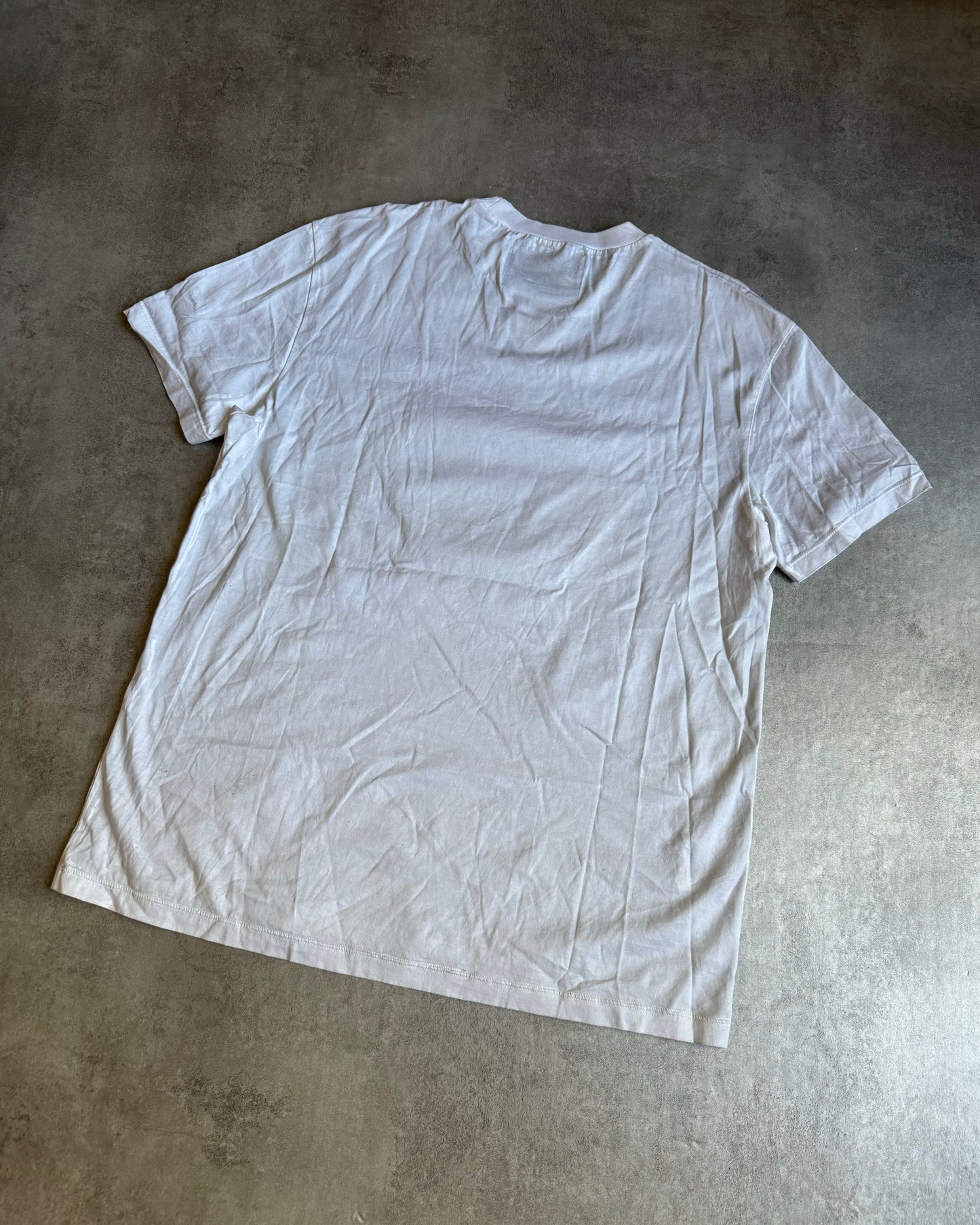 SS2018 Prada White Graphic Tee (S) - 3