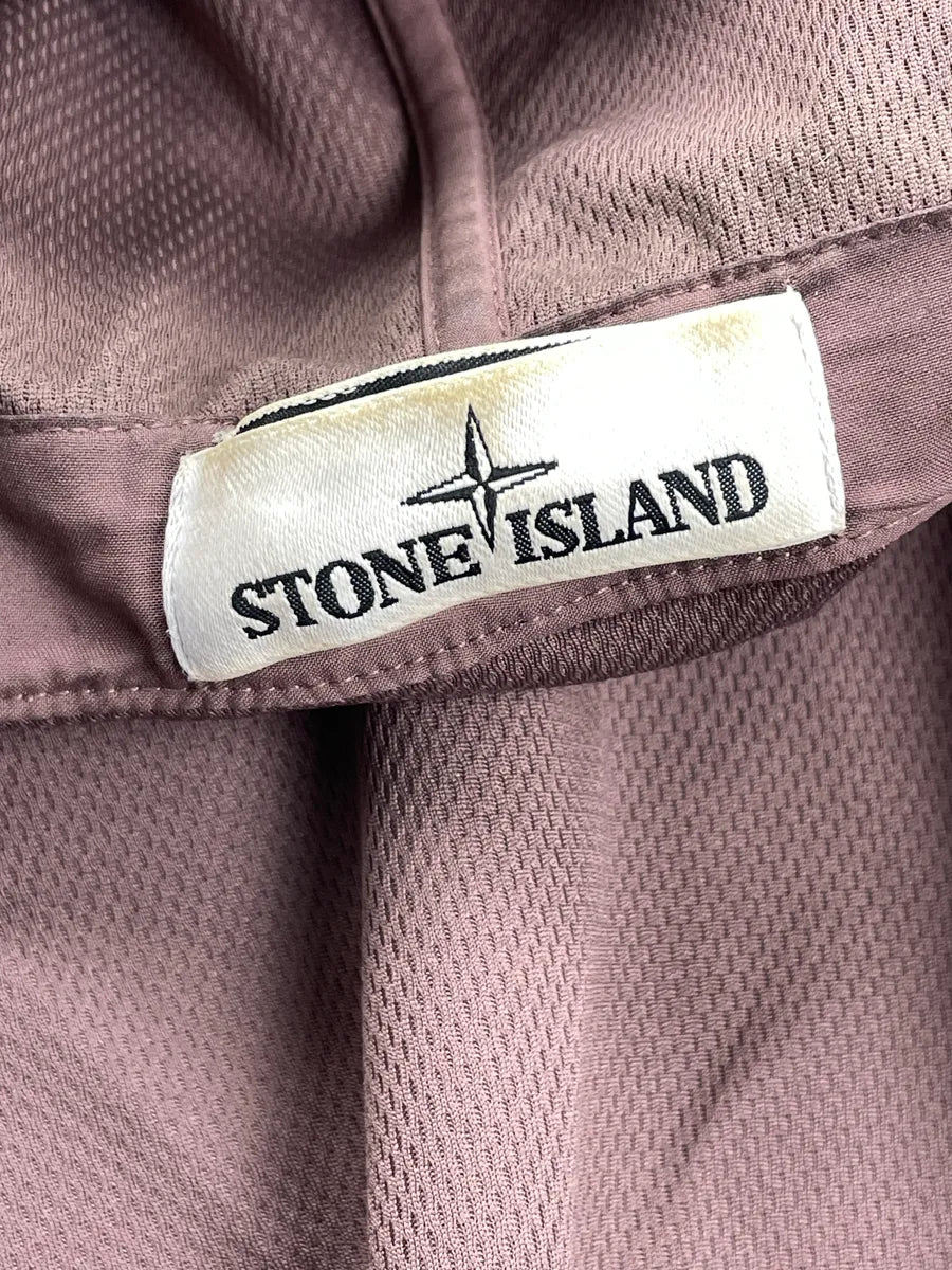 Stone Island Mauve Softshell Hooded Light Jacket mVEOFPTH 13