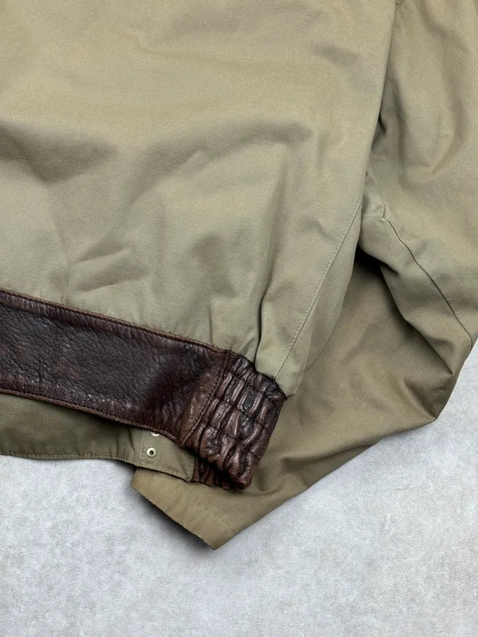 Mac Douglas Khaki Swedish Cargo Bomber Jacket UsTFjto 10