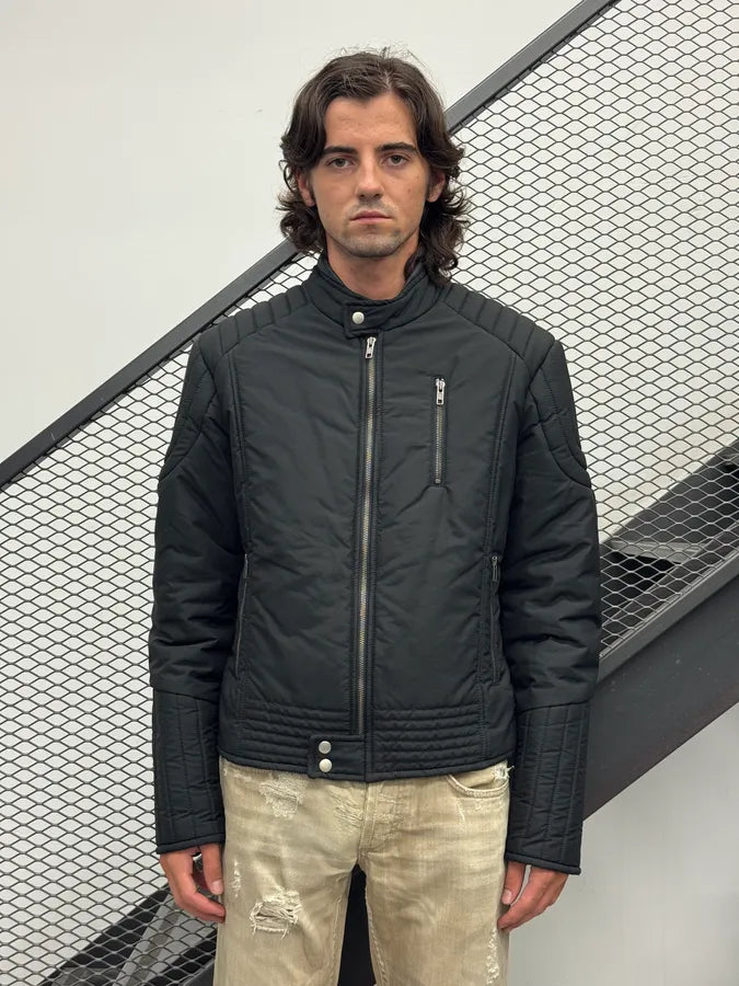 AW2007 Maison Margiela Avant-Garde Quilted Biker Jacket FaJtZBM 1