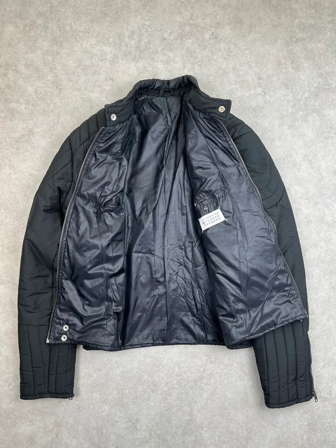 AW2007 Maison Margiela Avant-Garde Quilted Biker Jacket FaJtZBM 4